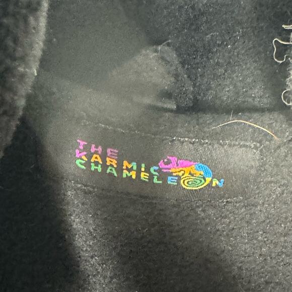 Karmic Chameleon Wool Jacket Women’s Small Knit Fleece - Picture 7 of 8